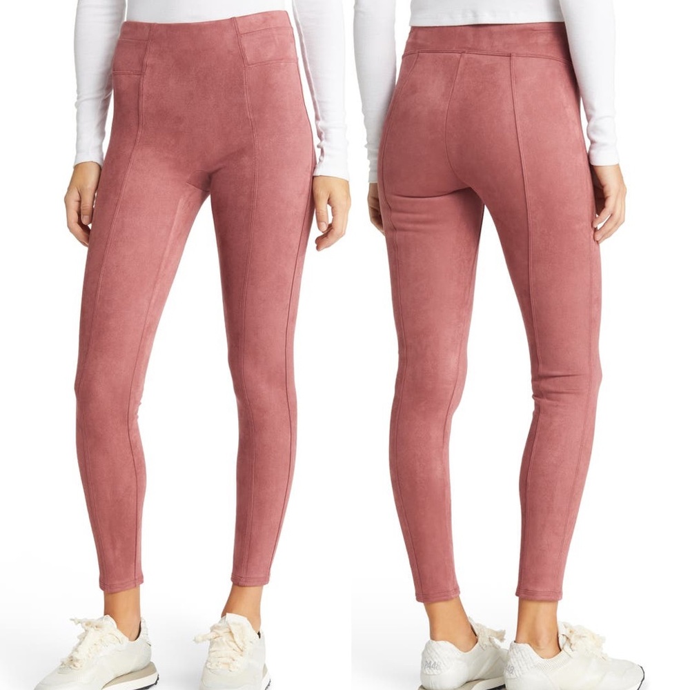 Spanx High Waist Faux Suede Legging NWT - Picture 1 of 10
